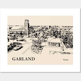 Garland - Texas Posters and Art